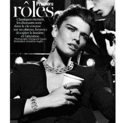 Crystal Renn & Adrien Sahores by Giampaolo Sgura for Vogue Paris