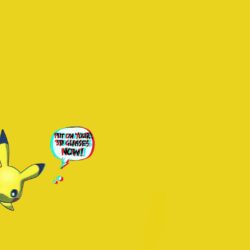 Pokemon yellow pikachu 3d wallpapers