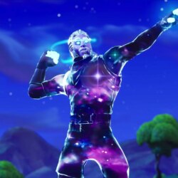 Fortnite Galaxy Skin: First Look and gameplay