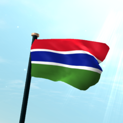 Gambia Flag : Ukrobstep