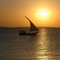 Sunset In Zanzibar