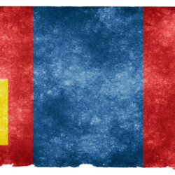 Free photo: Mongolia Grunge Flag