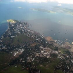 File:Aerial view of Port Moresby