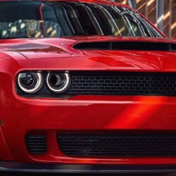 Download Dodge Challenger Srt Demon, Red, Front View