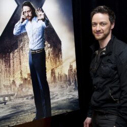 james mcavoy press conference x