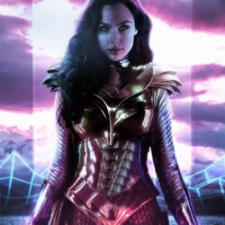 Free download wonder woman 1984 movie 4k neon iPhone X Wallpapers Download [] for your Desktop, Mobile & Tablet