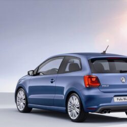 Volkswagen Polo Blue GT 2013 Widescreen Exotic Car Wallpapers of
