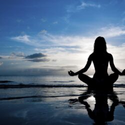 Calm Yoga Person HD Wallpaper, Backgrounds Image