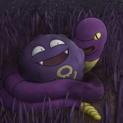 Koffing and Ekans by Equivirial