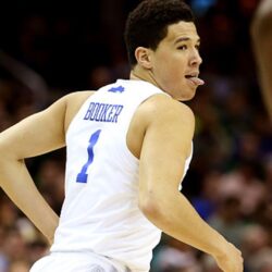Devin Booker responds to WVU’s pregame proclamation with perfect