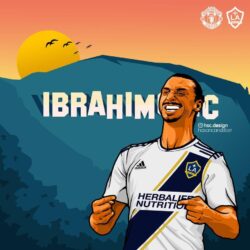 Zlatan Ibrahimovic LA Galaxy Vector Work by compeng