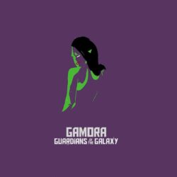 Download Gamora Simple Art HD 4k Wallpapers In Screen