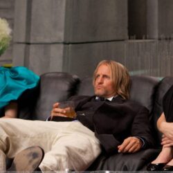 The Hunger Games – Woody Harrelson, Elizabeth Banks and Jennifer