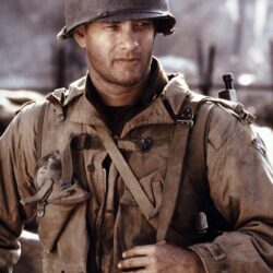 Tom Hanks in Saving Private Ryan. Almost everything this man stars