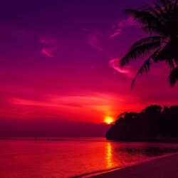 Sunset Beaches Wallpapers Wallpapers