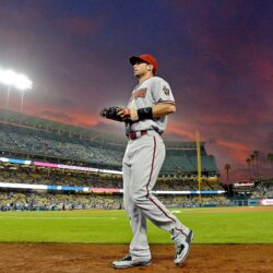 Paul Goldschmidt in Baseball Ground Photo