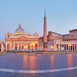 Wallpapers Italy, St Peters Basilica, Vatican Obelisk, Rome » City