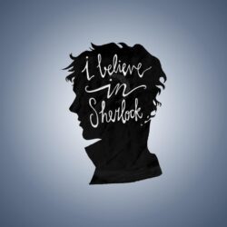 Download wallpapers sherlock, bbc, believe, profile