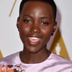 LUPITA NYONG’O at 2014 Academy Awards Nominees Luncheon in Beverly