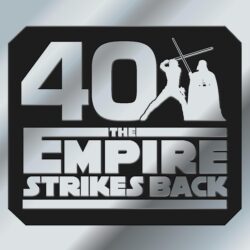 Star Wars The Empire Strikes Back 40th Anniversary Official Logo
