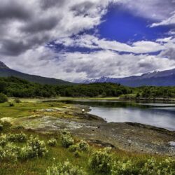 Wallpapers the sky, clouds, mountains, Argentina, Argentina, Ushuaia