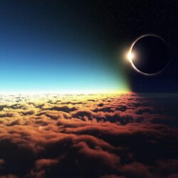 Eclipse Altitude, HD Digital Universe, 4k Wallpapers, Image