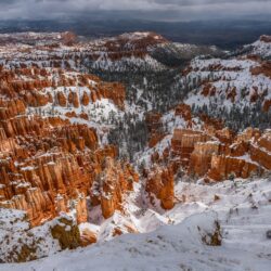Inspiration Point, Bryce Canyon, Utah, Winter ❤ 4K HD Desktop