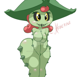 Katherine the Cacturne by DatBritishMexican