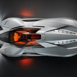 Lamborghini Egoista Top View Wallpapers For HTC Desire