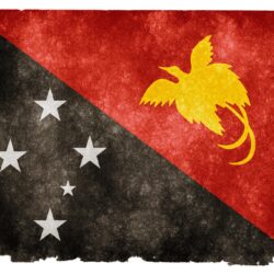Free photo: Papua New Guinea Grunge Flag