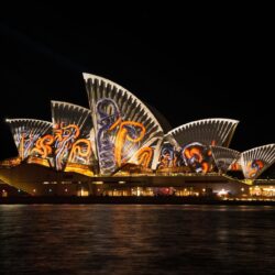 widescreen backgrounds sydney opera house