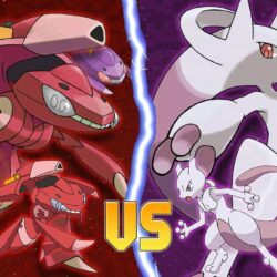 Genesect Vs Mewtwo by Monstradon