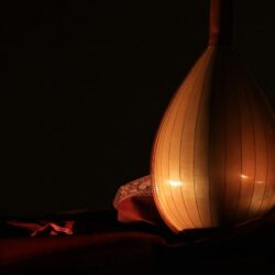 Wallpapers background, candle, musical instrument, mandolin image