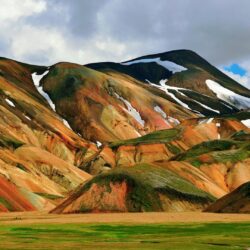 nature, Landscape, Mountain, Iceland, Snow, Field, Hill Wallpapers