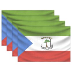 CoolPrintAll Equatorial Guinea Flag Placemat Table Mat