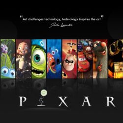 Disney Pixar Black Pixar
