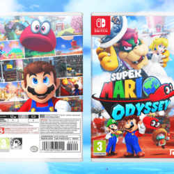 Super Mario Odyssey Misc Box Art Cover by RobertNGraphics