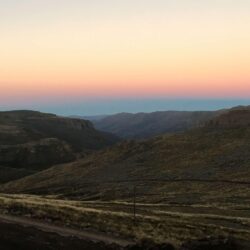 lesotho, mountains, shadows, sunrise, valley, valleys 4k wallpapers