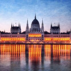 Hungary budapest citylights parliament houses cities wallpapers