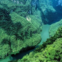 Sumidero Canyon, Chiapas, Mexico widescreen wallpapers