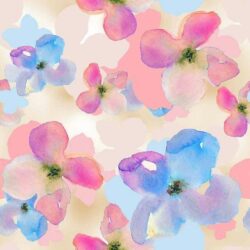 Watercolor Flowers iPhone Wallpapers Luna PanPins