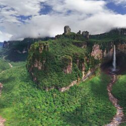 Angel Waterfall of Venezuela