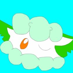 Cottonee wink by Xlydrs