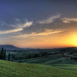 Tuscan sunset wallpapers