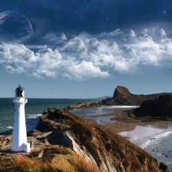 Wallpapers For > Lighthouse Wallpapers Widescreen