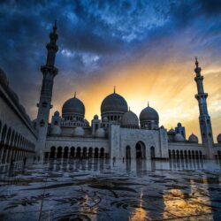Grand Mosque Abu Dhabi Wallpapers HD For Desktop & Mobile