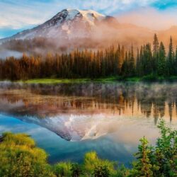 Mount Rainier National Park Trails Desktop Wallpapers Hd Widescreen