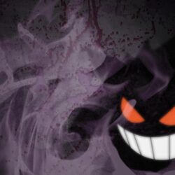 Got bored and threw together a Gengar wallpaper. : pokemon