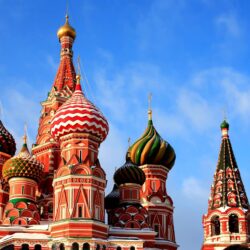 Download wallpapers st basils cathedral, red square, moscow