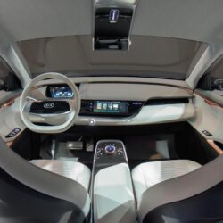 Wallpapers Kia Niro EV, CES 2018, electric car, interior, 4k, Cars